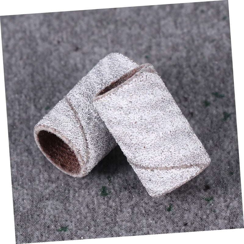 White Zebra Nail Sanding Bands 100Pcs Set For Manicure Pedicure Nail Salon And DIY Nail Art - Image 4
