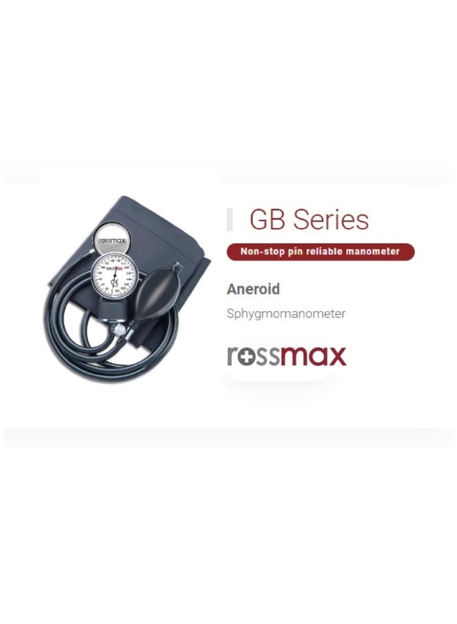Rossmax GB101 Aneroid Blood Pressure Monitor (Black) - Image 2