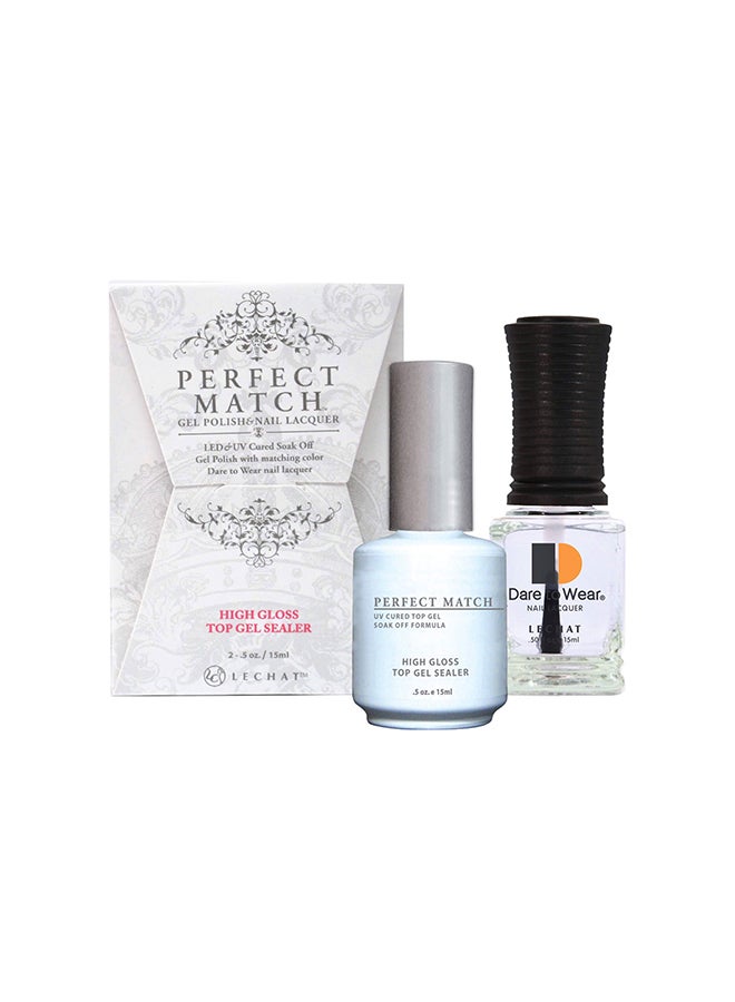 Top Gel Sealer Soak Off Gel Nail Polish UV LED Gel Polish High Gloss PMT03