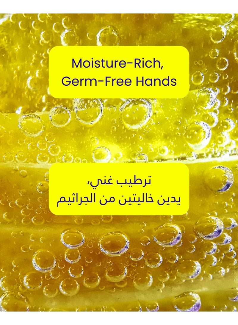 TROPS MOISTURE PLUS Fresh Lemon Handwash, Long Lasting Fragrance, 1000ml - Image 3