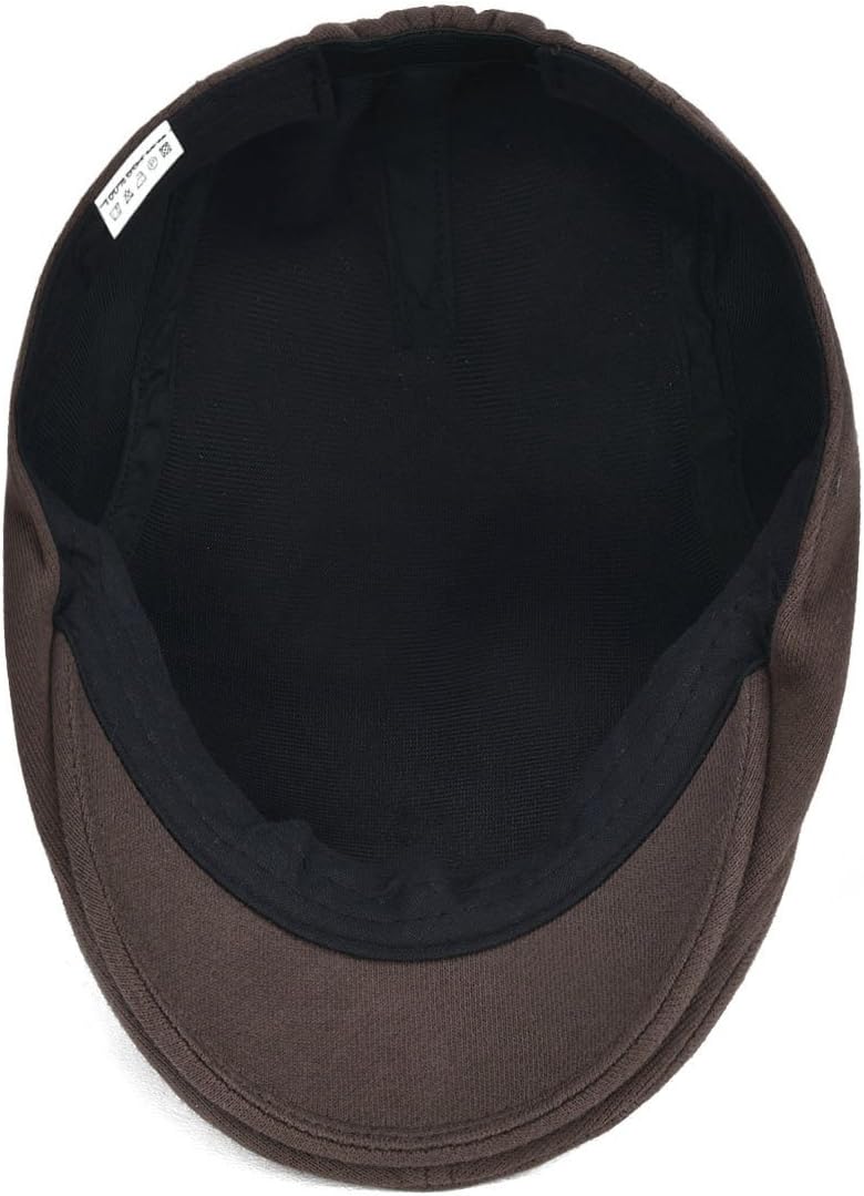 VOBOOM Men's Cotton Flat Ivy Gatsby Newsboy Driving Hat Cap - Image 5