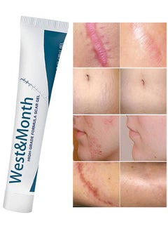 Silicone Scar Removal Gel, Hight Quality Scar Removal Gel, Acne Scar Treatment, Deep Acne Scar Removal, Burns Keloids Hypertrophic, Repair Damaged Skin, Removing Acne Marks Scar Repair Cream ﻿