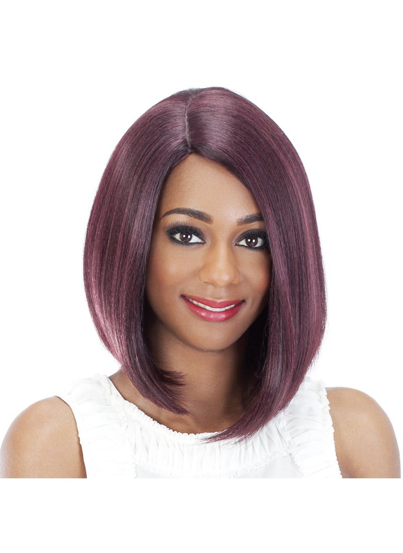 VIVICA A. FOX Vivica A Fox Hair Collection Shiny New Futura Hair in Color Pure Stretch Cap Wig M1DP 452 Ounce 