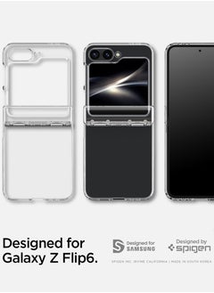 Spigen غطاء حماية Ultra Hybrid Pro لهاتف Samsung Galaxy Flip 6 مع حماية المفصلة (2024) - شفاف للغاية  - Image 2