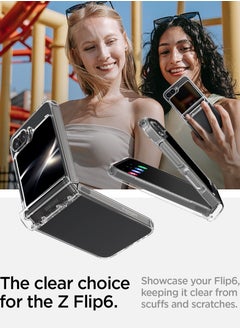 Spigen غطاء حماية Ultra Hybrid Pro لهاتف Samsung Galaxy Flip 6 مع حماية المفصلة (2024) - شفاف للغاية  - Image 3