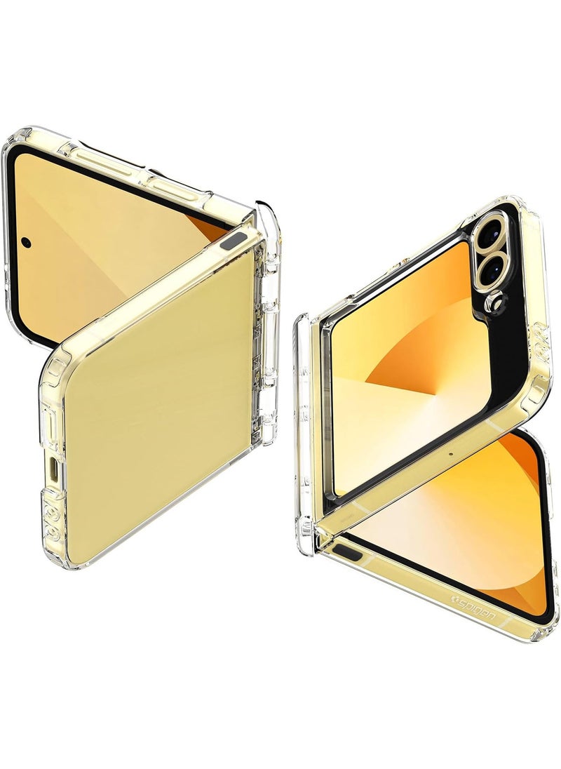 Spigen - غطاء حماية Ultra Hybrid Pro لهاتف Samsung Galaxy Flip 6 مع حماية المفصلة (2024) - شفاف للغاية - Image 1