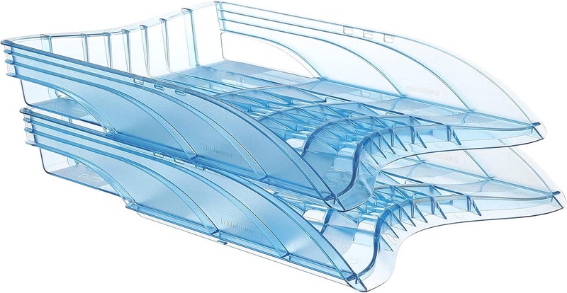 ErichKrause Letter tray ErichKrause S-Wing, Standard, blue - Image 1