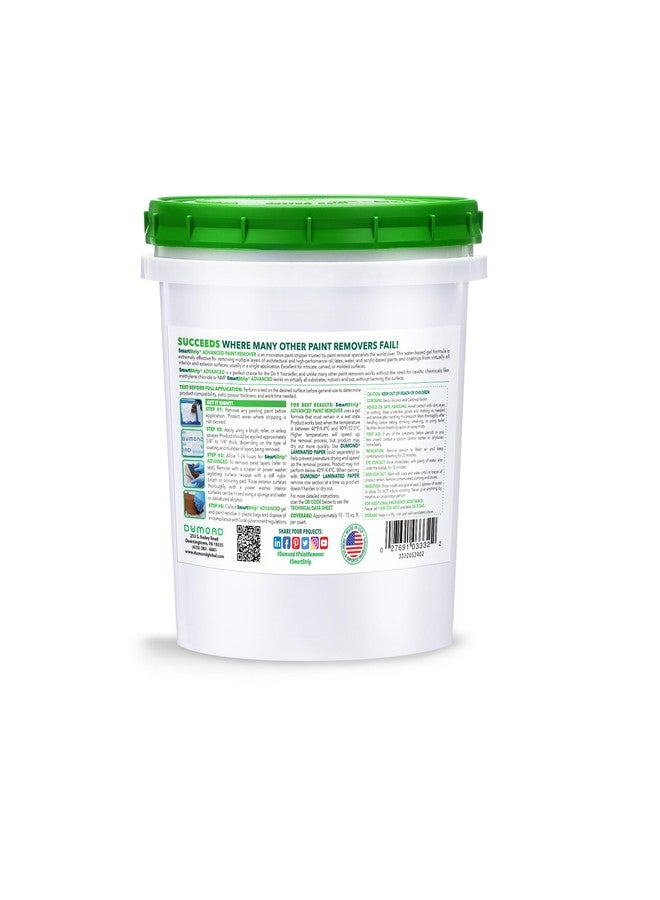 Dumond Smart Strip Advanced Paint Remover, For Removal of Acrylic, Latex, Oil & Water-Based Coatings, Non-Caustic Formula, Indoor/Outdoor, Contractor & DIY Friendly, 1 Quart - Image 2