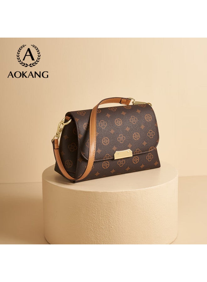 Aokang Women's Handbag, Trendy Small Square Bag, Light Luxury Crossbody Shoulder Bag, Birthday Gift For Girlfriend Or Wife On Qixi Festival Or Valentine's Day - Image 2