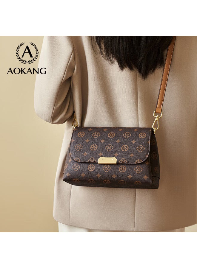 Aokang Women's Handbag, Trendy Small Square Bag, Light Luxury Crossbody Shoulder Bag, Birthday Gift For Girlfriend Or Wife On Qixi Festival Or Valentine's Day - Image 1