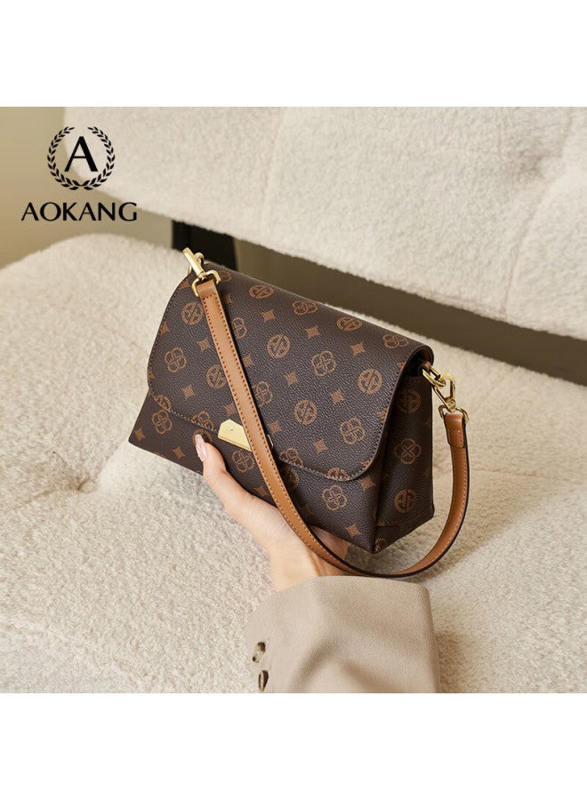 Aokang Women's Handbag, Trendy Small Square Bag, Light Luxury Crossbody Shoulder Bag, Birthday Gift For Girlfriend Or Wife On Qixi Festival Or Valentine's Day - Image 5
