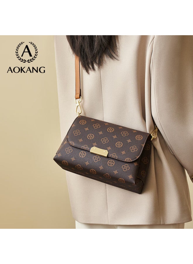 Aokang Women's Handbag, Trendy Small Square Bag, Light Luxury Crossbody Shoulder Bag, Birthday Gift For Girlfriend Or Wife On Qixi Festival Or Valentine's Day - Image 4