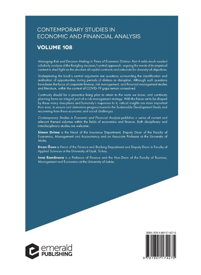 null - Managing Risk and Decision Making in Times of Economic Distress - Image 1