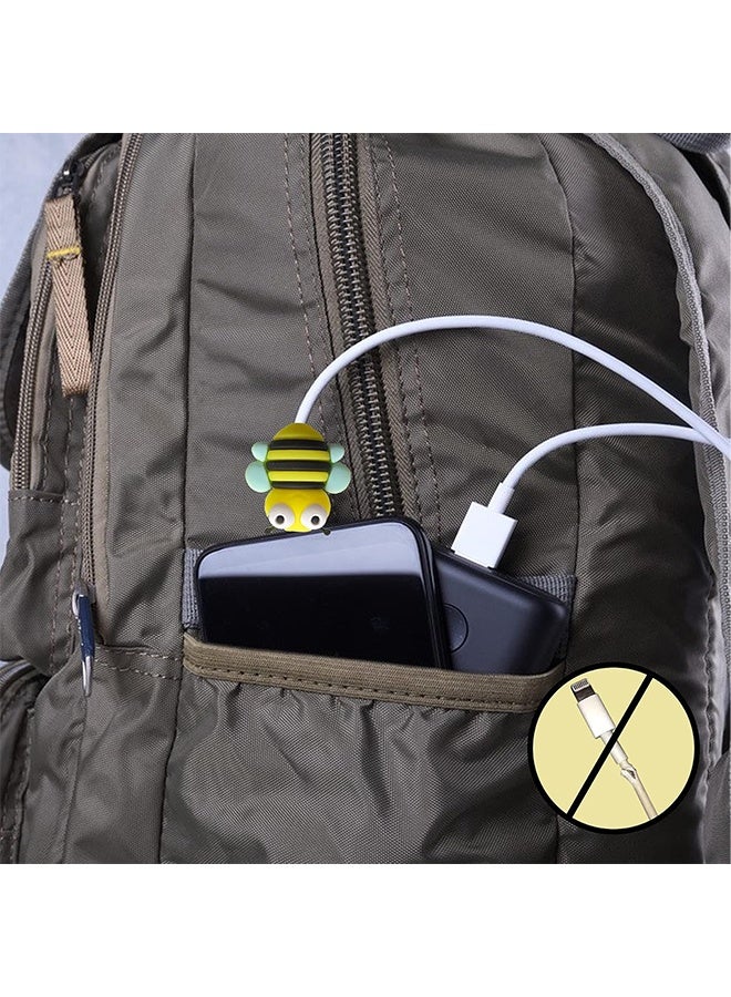 10Pcs Cable Protector, Cable Saver, Fruit Animal Charging Cable Buddies, Cable Protect Sets Compatible for iPhone iPad Charger Cable Only - Image 3