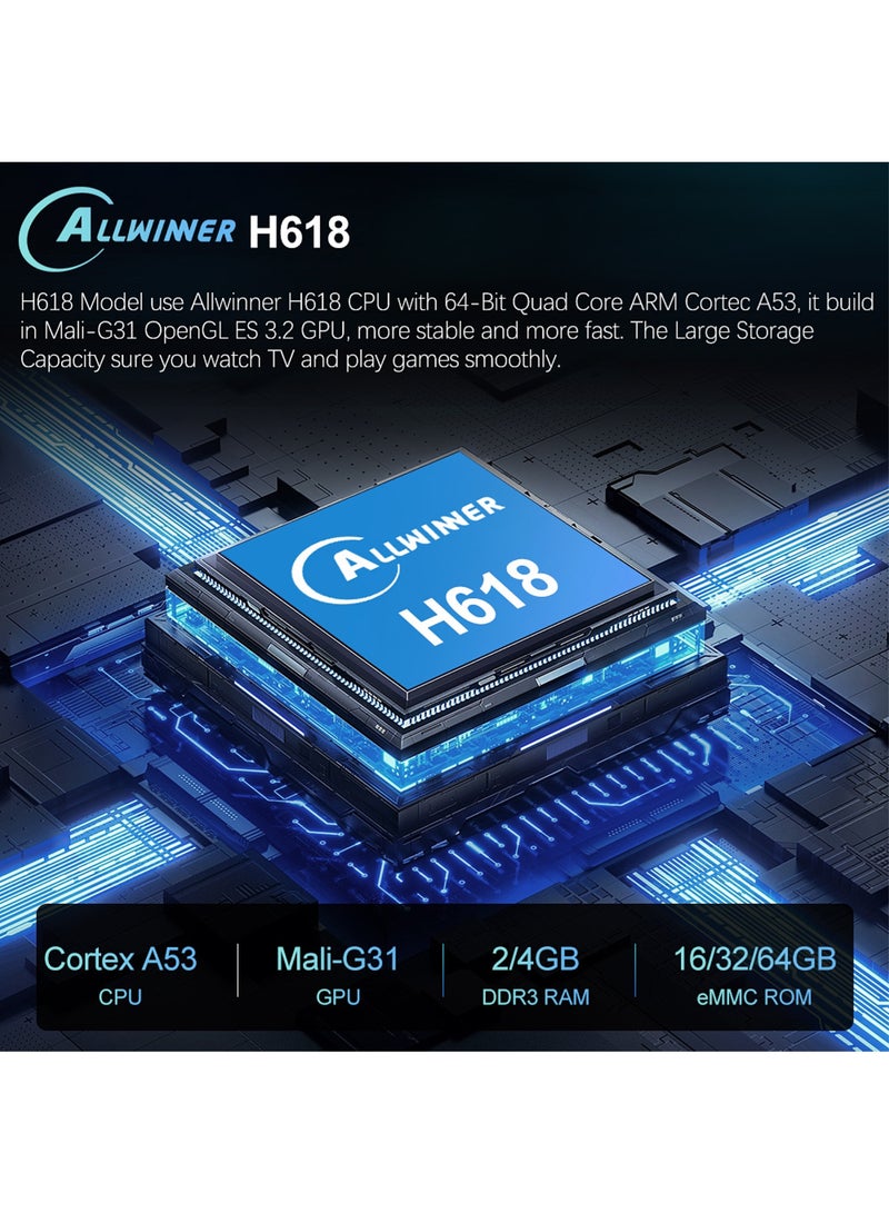 مي فازا صندوق سيارة ذكي 3 في 1 - يدعم CarPlay اللاسلكي وAndroid Auto اللاسلكي - نظام Android 12.0 مدمج - إطار من سبائك الألومنيوم - محول سيارة مع Netflix YouTube - صندوق فيديو السيارة - يدعم بطاقة TF - يحول CarPlay السلكي إلى لاسلكي لأجهزة iPhone / Android - Image 5