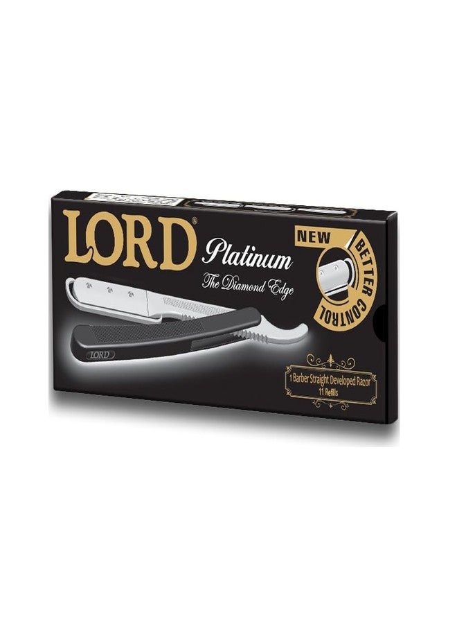 Lord Straight Razor Barber Single Edge Disposable 12 pcs. L01PS - Image 1