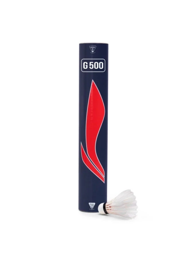 Li-Ning G500 Badminton Feather Shuttle (Speed 77)