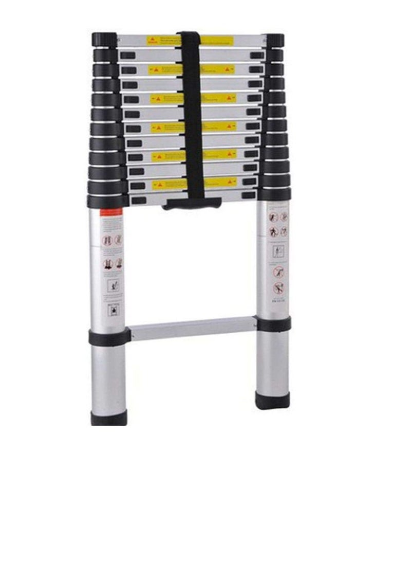 3.8m Telescopic Aluminum Folding Ladder  - Image 2