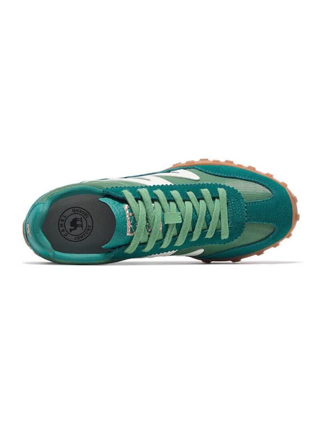 Camel Shanhai Thin Sole Men's Shoes Retro Casual Sports Training Shoes X14b09l7607s Grandmother Green/white Size 42 - Image 1