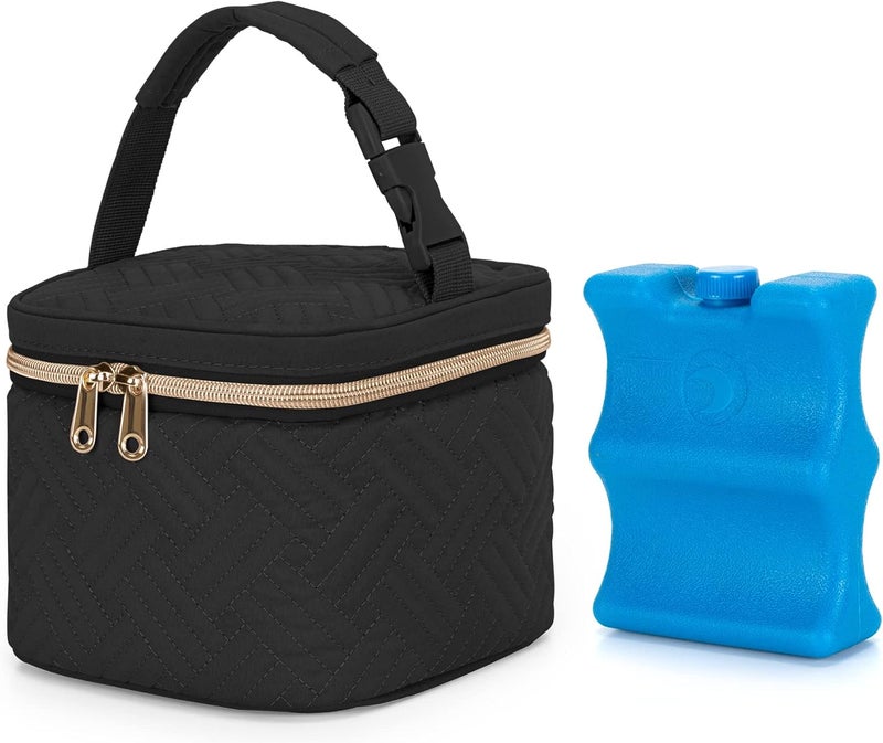 Fasrom Small Baby Bottle Bag, Black, S, Tote Bag - Image 1