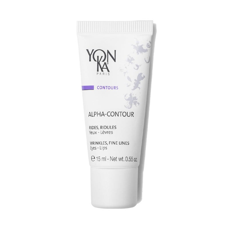 Yonka Yon-Ka Alpha-Contour Eye and Lip Cream | Anti-Wrinkle Regenerating Contour Creme | Naturally Soften Signs of Aging with Botanical Oil Blends and Fruit Acids | All Skin Types | Paraben-Free | 0.55 oz - Image 1