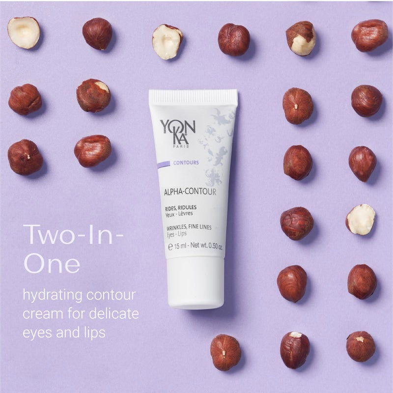 Yonka Yon-Ka Alpha-Contour Eye and Lip Cream | Anti-Wrinkle Regenerating Contour Creme | Naturally Soften Signs of Aging with Botanical Oil Blends and Fruit Acids | All Skin Types | Paraben-Free | 0.55 oz - Image 4