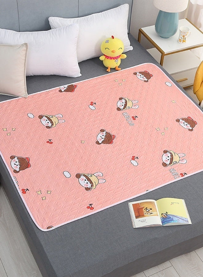 80x120cm Baby Waterproof Bed Pad Baby Urine-Proof Mattress Baby Washable Urine Pad Female Menstrual Mattress Anti-side Leakage Menstrual Mattress Reusable Incontinence Pad For Babies/Adults/Pets - Image 5