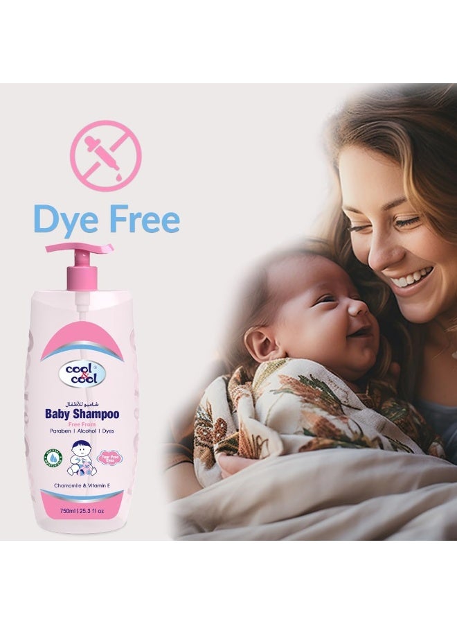 Cool & Cool Pack Of 2 Baby Shampoo - 750Ml - Image 5