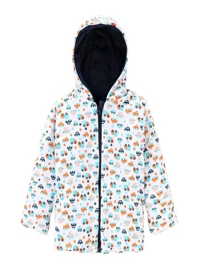 Mini Berry REVERSIBLEJACKET (24-36 MONTH, NAVY BLUE) - Image 4