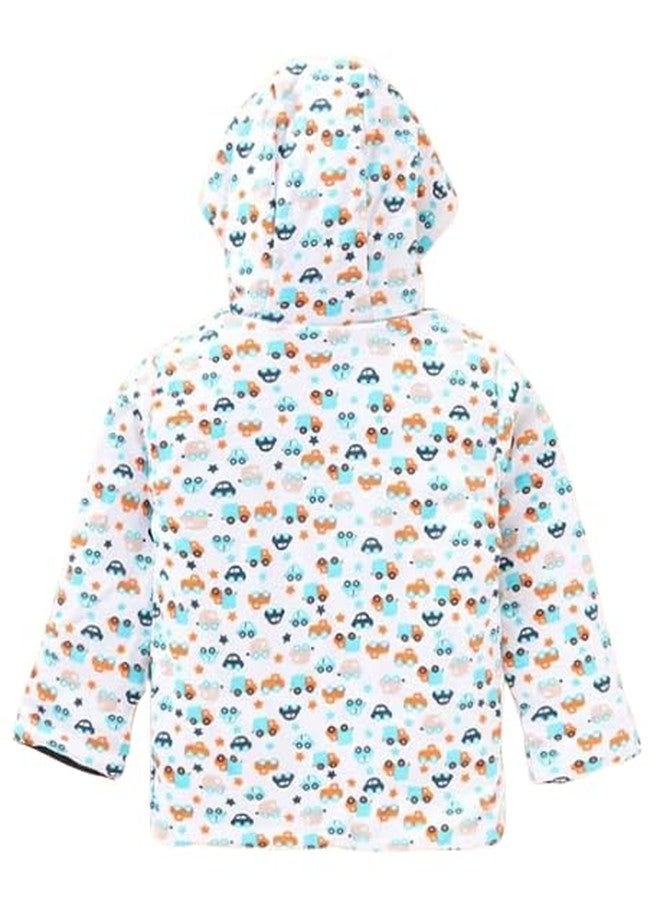 Mini Berry REVERSIBLEJACKET (24-36 MONTH, NAVY BLUE) - Image 5
