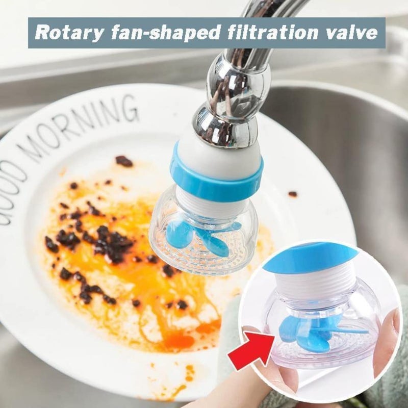 Stager Stager Faucet WaterSaving Filter Shower Head AntiSplash Stream Tap Sprayer for Kitchen Bathroom Bath Basin Sink Pack of 2  - Image 4