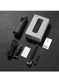 Baseus Super Mini Inflator Pump With 4 Built-In Modes 12V Black  - Image 5