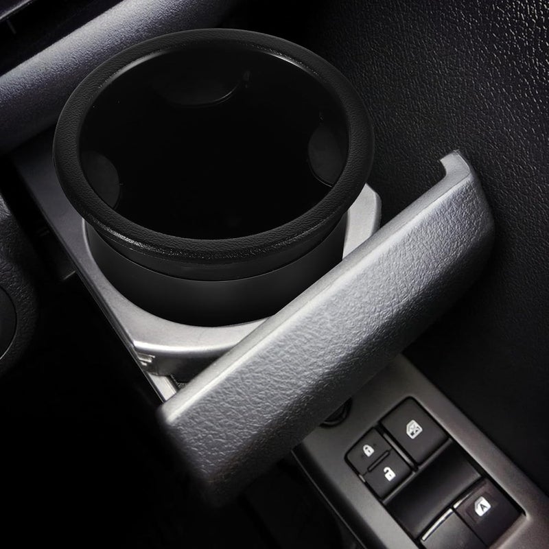 Plastic Vehicle Cup Holder Insert for Rv and Sofa, Sturdy Plastic Beverage Bottle Holder for Camper Trailer, Car-Mounted Drink Organizer with 90mm Diameter for Travel Use - Image 3