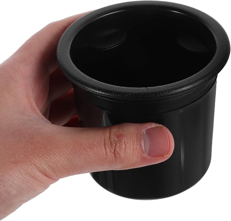 Plastic Vehicle Cup Holder Insert for Rv and Sofa, Sturdy Plastic Beverage Bottle Holder for Camper Trailer, Car-Mounted Drink Organizer with 90mm Diameter for Travel Use - Image 4