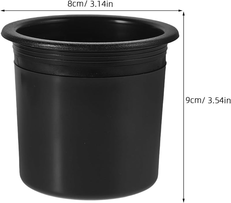 Plastic Vehicle Cup Holder Insert for Rv and Sofa, Sturdy Plastic Beverage Bottle Holder for Camper Trailer, Car-Mounted Drink Organizer with 90mm Diameter for Travel Use - Image 2