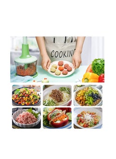 1200ml Salad Spinner With Bowl and Colander Quick Easy Lettuce Chopper  Vegetable Fruit Washer Dryer Basket Multifunctional Veggie Chopper Mixer  Pasta