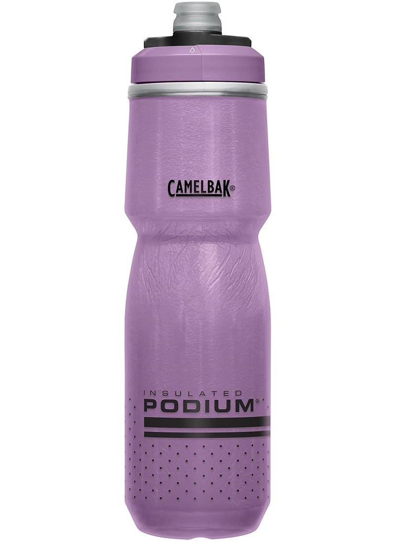 CAMELBAK CamelBak Podium Chill Bike Bottle 21oz - Insulated Squeeze Bottle, Purple  - Image 1