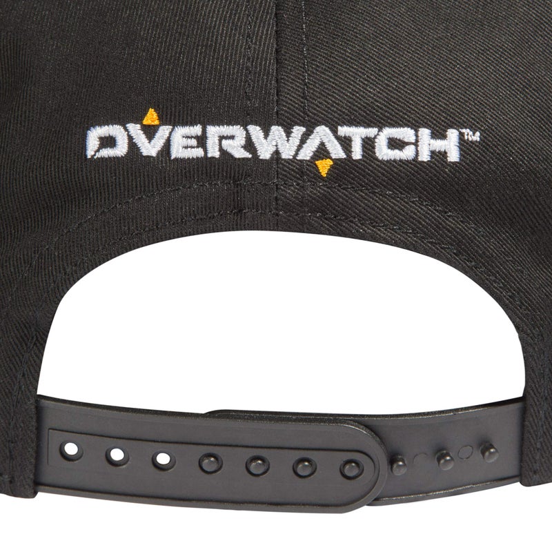 JINX Overwatch Frenetic Snapback Baseball Hat, Black, Adult Size - Image 3