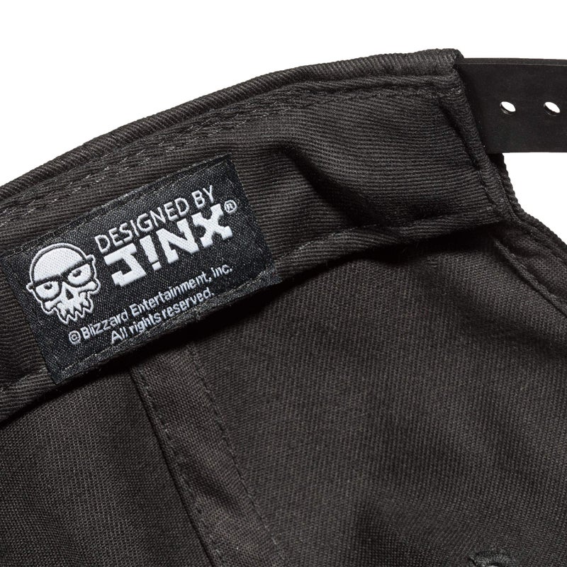 JINX Overwatch Frenetic Snapback Baseball Hat, Black, Adult Size - Image 4