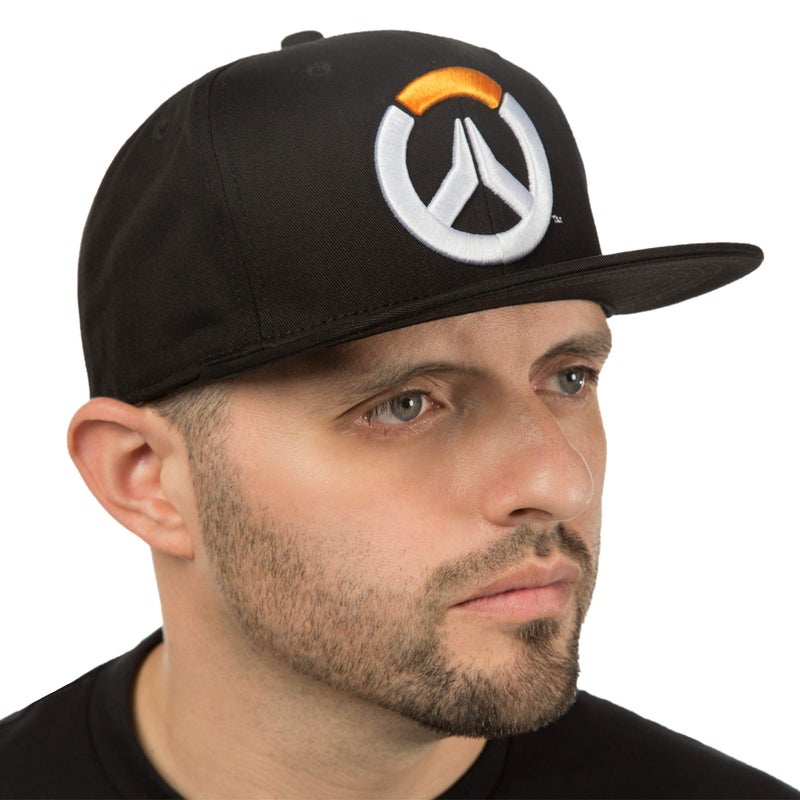 JINX Overwatch Frenetic Snapback Baseball Hat, Black, Adult Size - Image 5