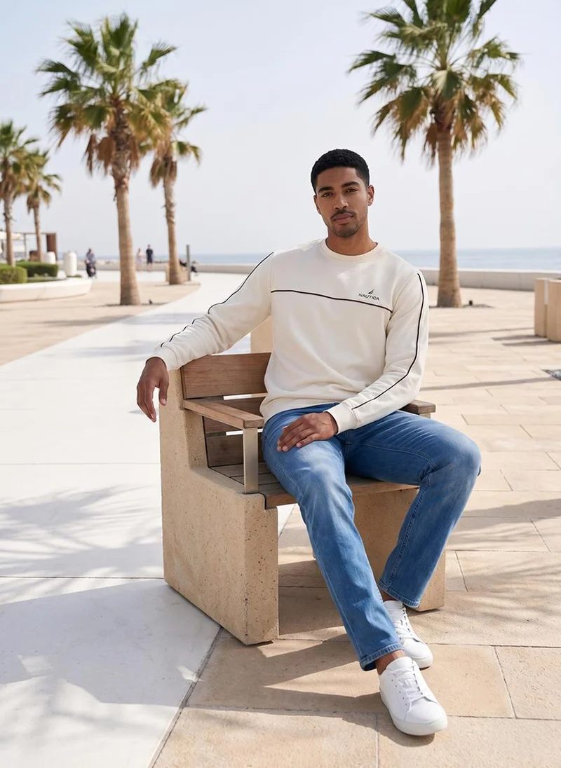 Nautica  Men Hooded Pullover Long Sleeve Sweatshirt  | Best Price UAE
