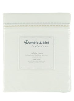 Bumble & Bird Bumble & Bird - 3pc-Set - Embroidered Bedding For Moses Basket - Beige  - Image 2