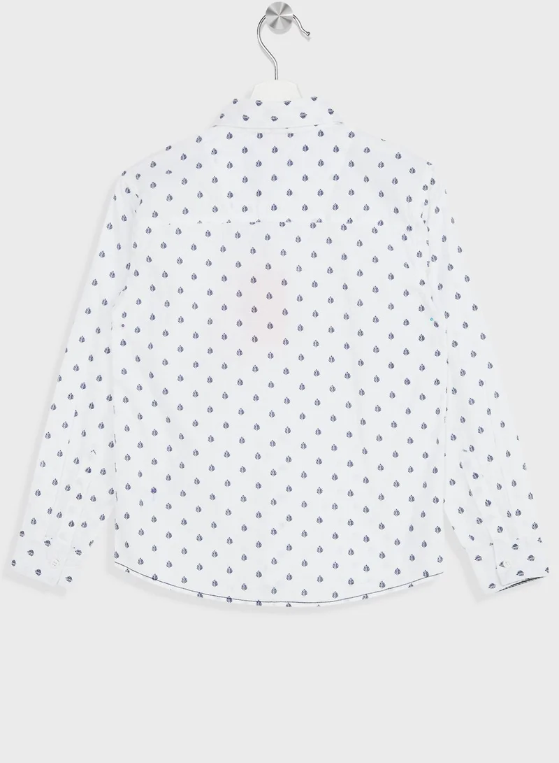 Pinata Boys All Over Printed Shirt With Pocket