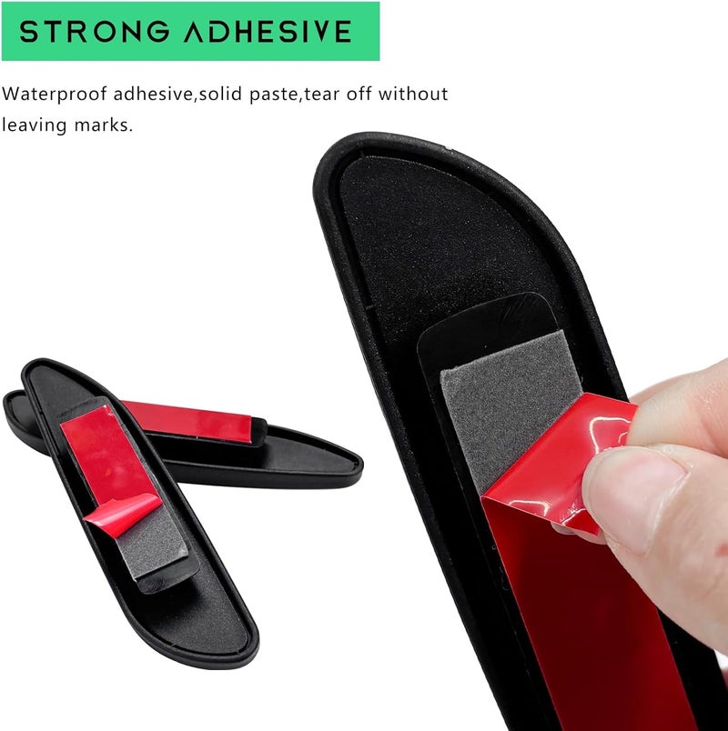 2 PCS Blind Spot Side Mirror for Cars, SUVs & Trucks - Adjustable Stick Convex HD Glass Wide Angle Rear View Mirror - Image 5