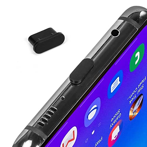 CaseBuy USB C Cover, 20 Pack Type C Anti Dust Plug Charging Port Covers for iPhone 17 16 15 Pro Max, Samsung Galaxy S24, S23, S22, S21, S20,A53, Note 20, Pixel, MacBook, Laptop, All USB C Devices - Black - Image 4