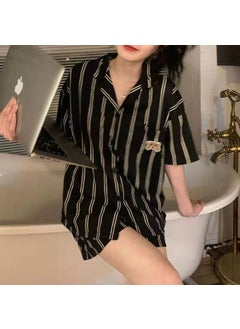 Japanese Insp. Stripe Pajamas Set 416#