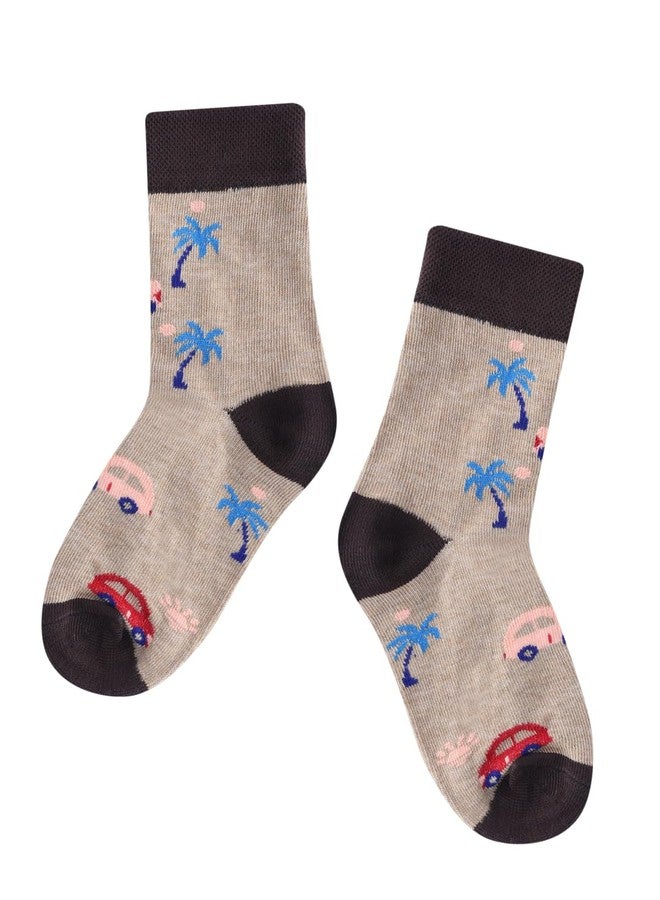 Dollar Kids Socks For Boys & Girls In Blended Cotton (Pack Of 5) - Image 3