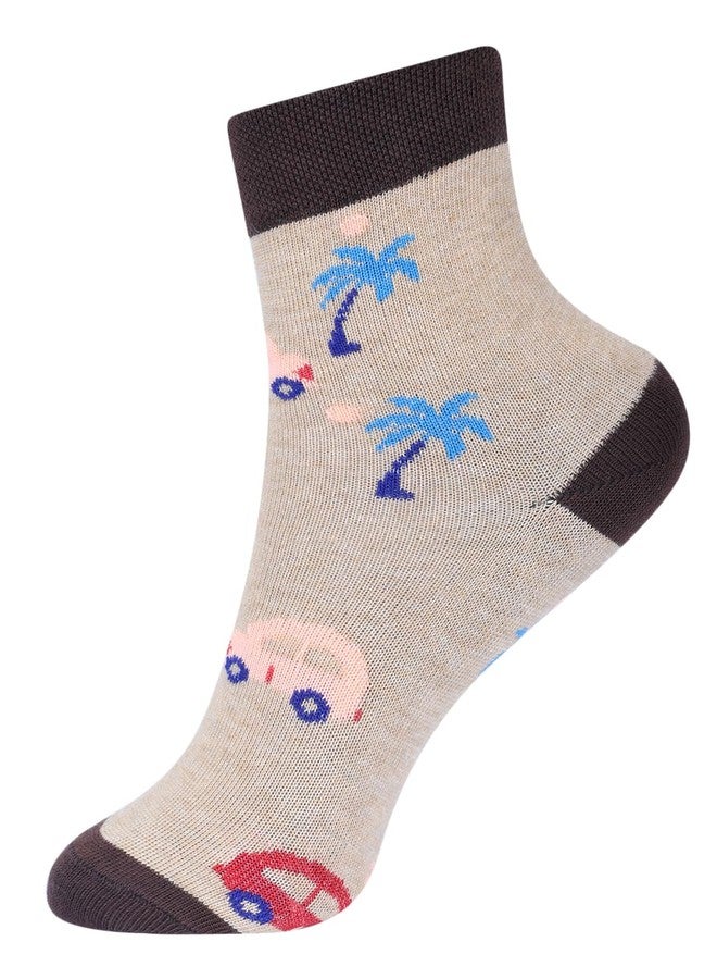 Dollar Kids Socks For Boys & Girls In Blended Cotton (Pack Of 5) - Image 4