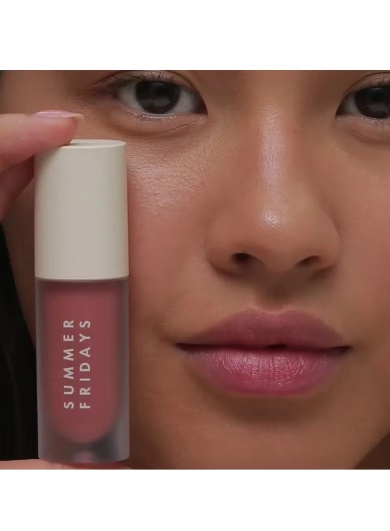 SUMMER FRIDAYS Dream Lip Oil Blush Dreams 4.5ml - Image 3