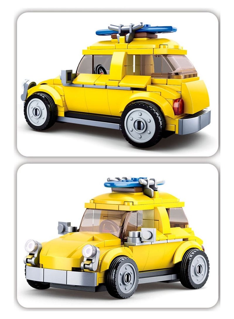 Sluban Mini Classic Car Building Block Model - Image 2
